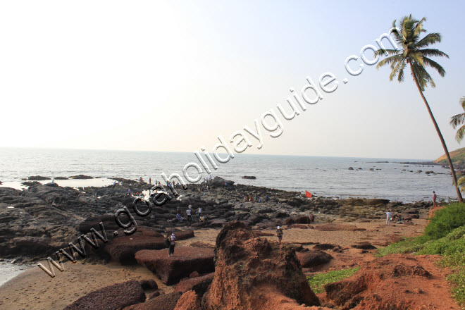 Rocks on the beach