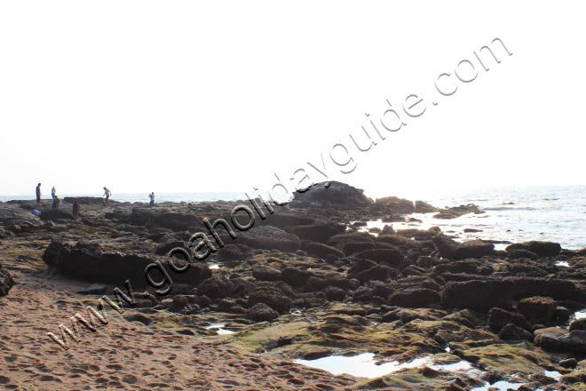 Rocks on the beach