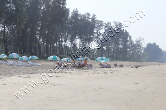Beach Umbrellas at Consua Beach