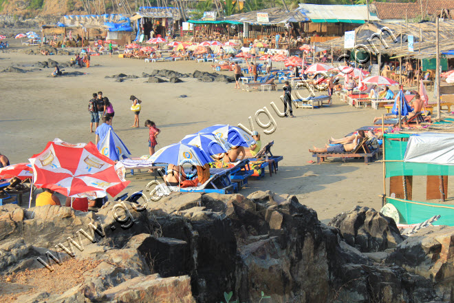 Ozran Beach, Goa