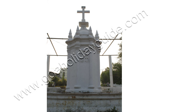 Cross in front of the Church