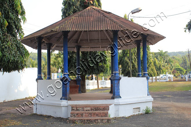 Bandstand in front of the Church