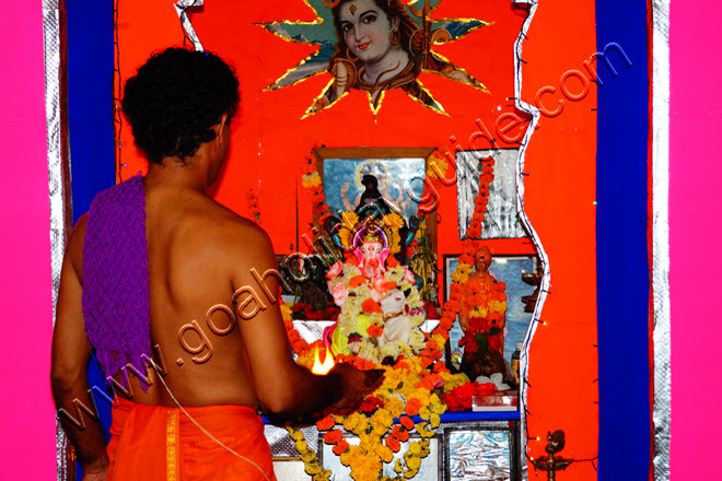 Ganesh Chaturthi  in Goa