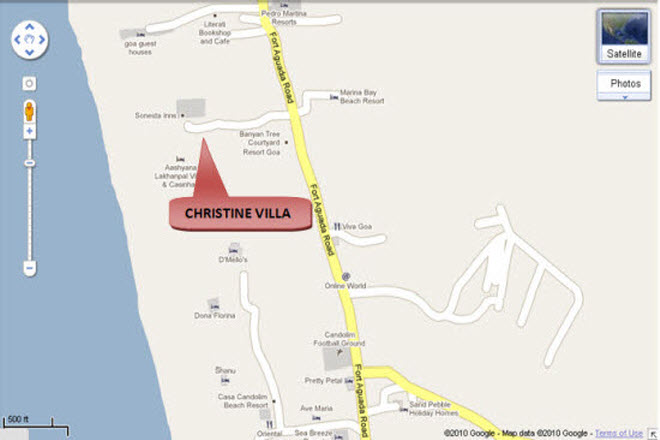 Christine Villa, Candolim