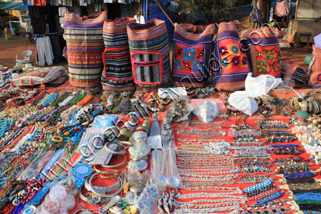 Anjuna Flea Market, Goa