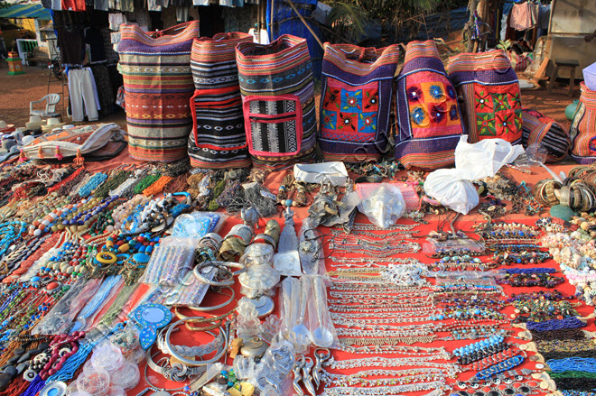 Anjuna Flea Market, Goa